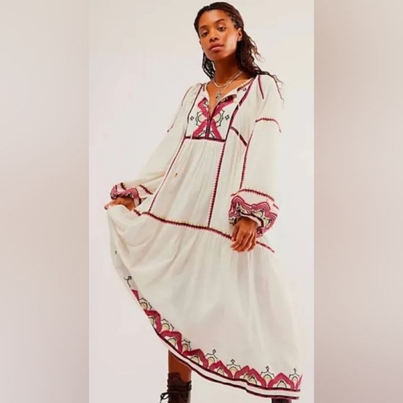 Free People Sweet Escape Midi Dress NWT - Picture 5 of 9